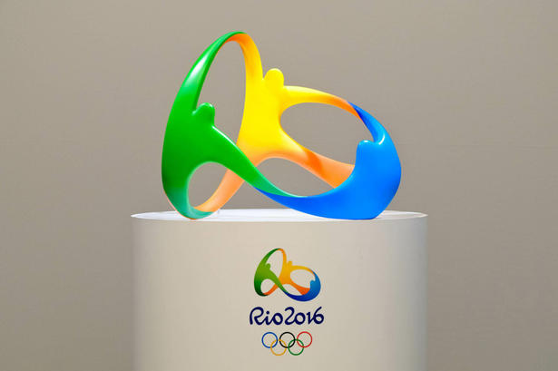 This handout photo released by the Brazilian Olympic Committee shows the recently unveiled logo to be used for the 2016 Rio Olympics in Rio de Janeiro, Brazil on January 2, 2011. AFP PHOTO/COB/ISMAR INGBER ------------------ RESTRICTED TO EDITORIAL USE ------------ (Photo credit should read ISMAR INGBER/AFP/Getty Images)