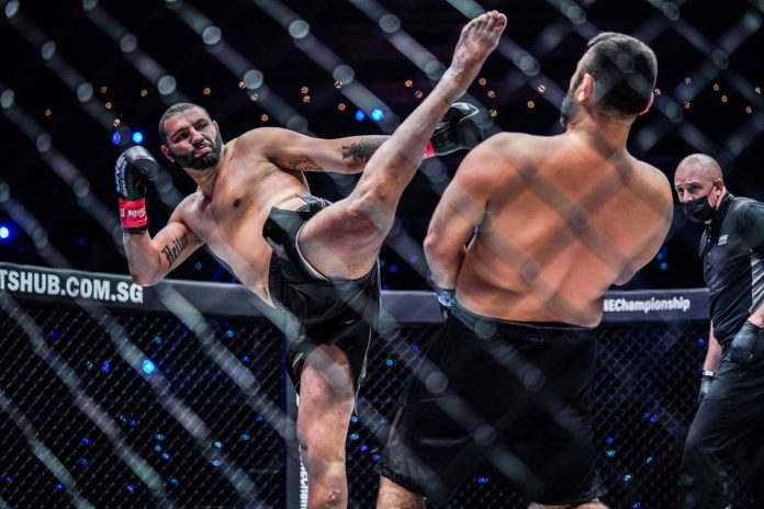 Highly decorated kickboxing champion Iraj Azizpour made a triumphant ONE Championship debut, beating Anderson 